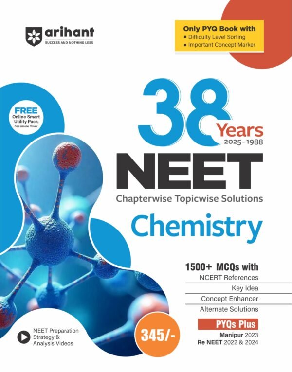 NEET Chemistry Chapterwise Topicwise 1500+ Solutions
