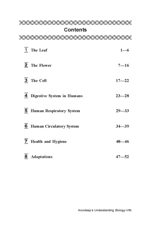 Arun Deep’s Self-Help to I.C.S.E Understanding Biology 6 : 2025-26 Edition (Based on Latest ICSE Syllabus) - Image 2