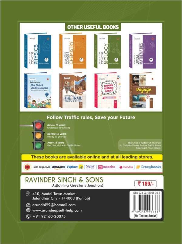 Arun Deep’s Self-Help to I.C.S.E. Concise Biology Middle School 6 : 2025-26 EDITION (BASED ON LATEST ICSE SYLLABUS) - Image 4