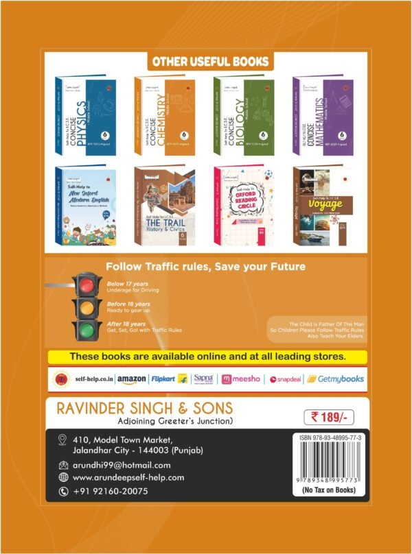 ARUN DEEP’S SELF-HELP TO I.C.S.E. CONCISE CHEMISTRY MIDDLE SCHOOL CLASS 6 : 2025-26 Edition (Based on Latest ICSE Syllabus) - Image 4