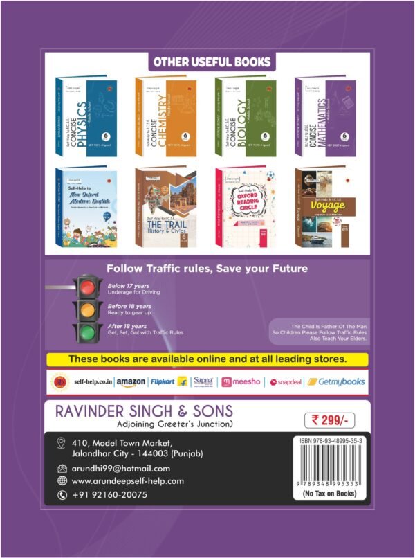 Explore Arun Deep’s I.C.S.E. Concise Mathematics, thoughtfully crafted for Class 6 students. - Image 4