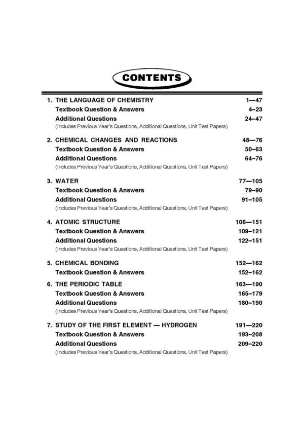 Arun Deep’s SELF-HELP TO I.C.S.E. A Textbook of Candid Chemistry 9 (SOLUTIONS OF EVERGREEN PUB.) (FOR 2025-26 EXAMINATIONS) - Image 2
