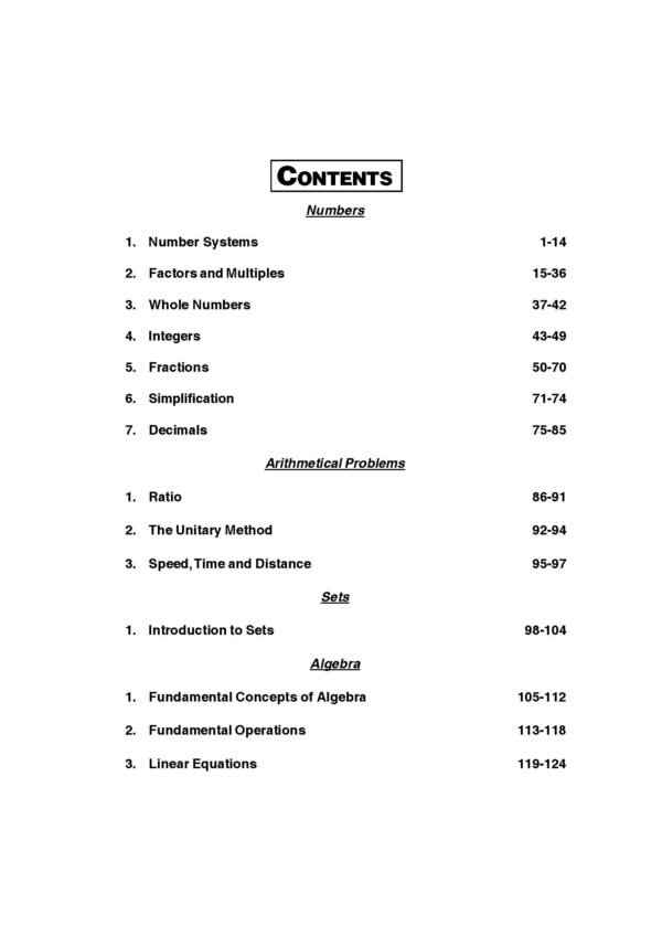 Arun Deep’s Self-Help To I.C.S.E Essential Mathematics 6 : 2025-26 Edition (Based on Latest ICSE Syllabus) - Image 3
