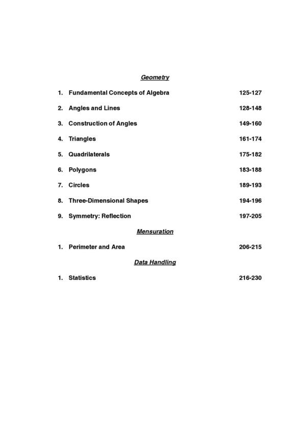 Arun Deep’s Self-Help To I.C.S.E Essential Mathematics 6 : 2025-26 Edition (Based on Latest ICSE Syllabus) - Image 4