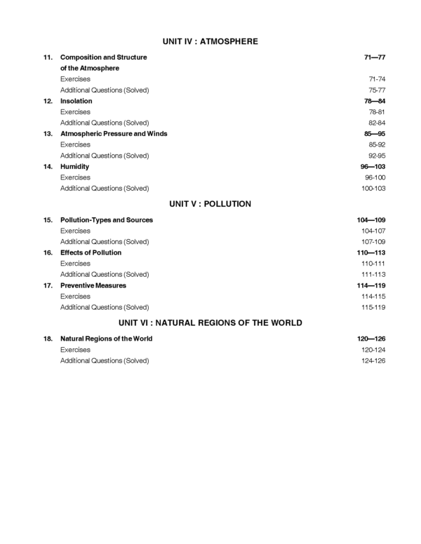 Arun Deep’s SELF-HELP TO I.C.S.E. A TEXTBOOK OF GEOGRAPHY 9 (FOR 2024-25 EXAMINATIONS) - Image 2