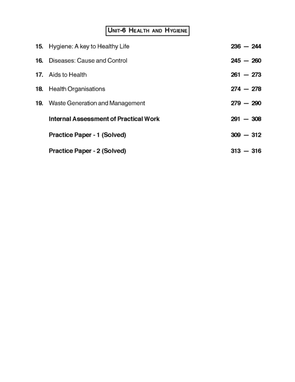 ARUN DEEP’S SELF-HELP TO I.C.S.E. BIOLOGY 9 : 2025-26 Edition (Based on Latest ICSE Syllabus) [Includes Answers of Concise Biology] - Image 3
