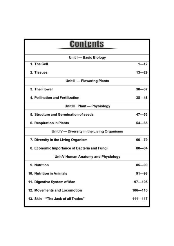 Arun Deep’s Self-Help to I.C.S.E. A Textbook of Candid Biology 9 (Solutions of Evergreen Pub.) [For 2025-26 Examinations] - Image 2