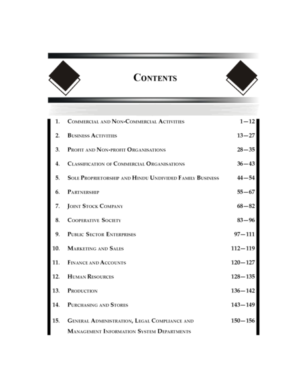 Arun Deep’s Self-Help to I.C.S.E. Commercial Studies 9 : 2025-26 Edition (Based on Latest ICSE Syllabus) - Image 2