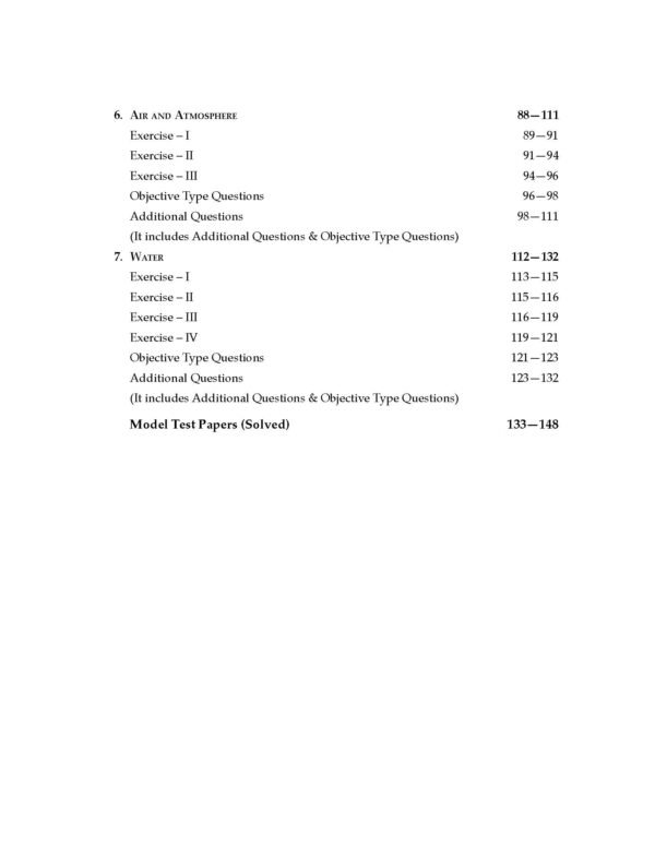 ARUN DEEP’S SELF-HELP TO I.C.S.E. CONCISE CHEMISTRY MIDDLE SCHOOL CLASS 6 : 2025-26 Edition (Based on Latest ICSE Syllabus) - Image 3