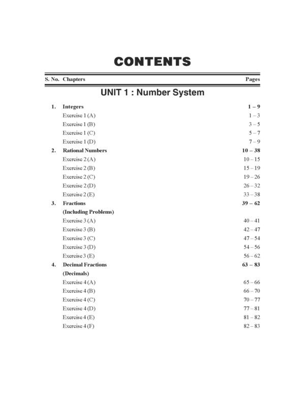ARUN DEEP’S SELF-HELP TO I.C.S.E. CONCISE MATHEMATICS MIDDLE SCHOOL 7 : 2025-26 EDITION (BASED ON LATEST ICSE SYLLABUS) - Image 2