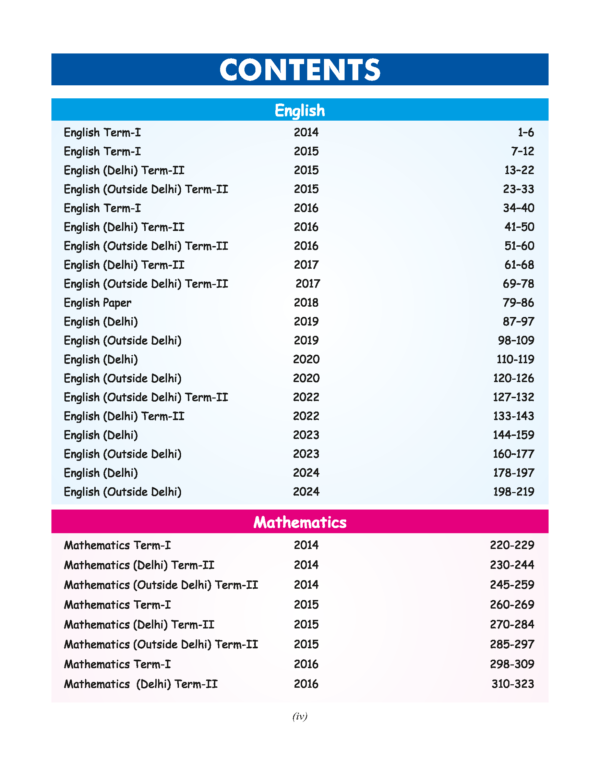 Arun Deep’s CBSE 10 Years Solved Papers For Class 10 Exam 2025 – Comprehensive Handbook Of 4 Subjects – Year-Wise Board Solved Question Papers, Revised Syllabus (2014 to 2024) - Image 5