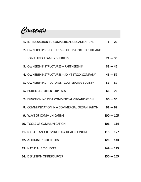 Arun Deep’s Self-Help to I.C.S.E. Commercial Applications 9 : 2025-26 Edition (Based on Latest ICSE Syllabus) - Image 2