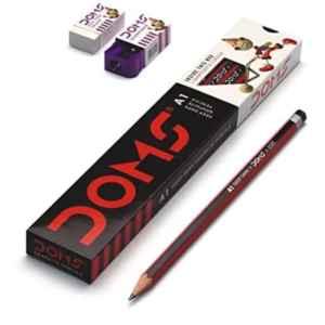 Doms A1 Deep Dark Graphite Pencil 10 Pack of 10 Pencils