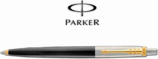 Parker New Jotter Standard Gold Trim Ball Pen Pack of 1 - Image 3