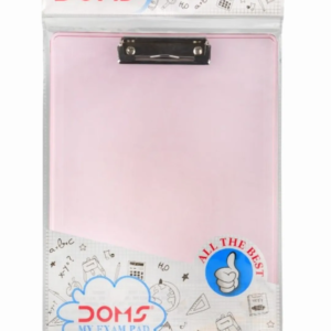 Doms My Exam Pad Non Toxic Plastic Board 24.5 cm X 36.5 cm