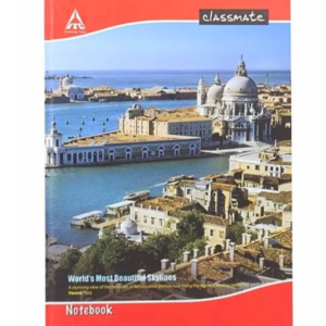 Classmate Unruled Notebook, 172 Pages, 27.2 X 16.7 cm, Pack of 1