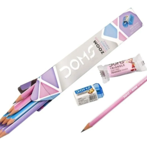 Doms Zoom Triangle Pencil Pack of 10 Pencils