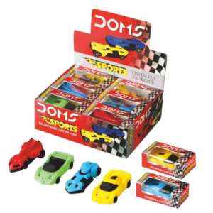 Doms Eraser Sports Car Coloured Sented Eraser
