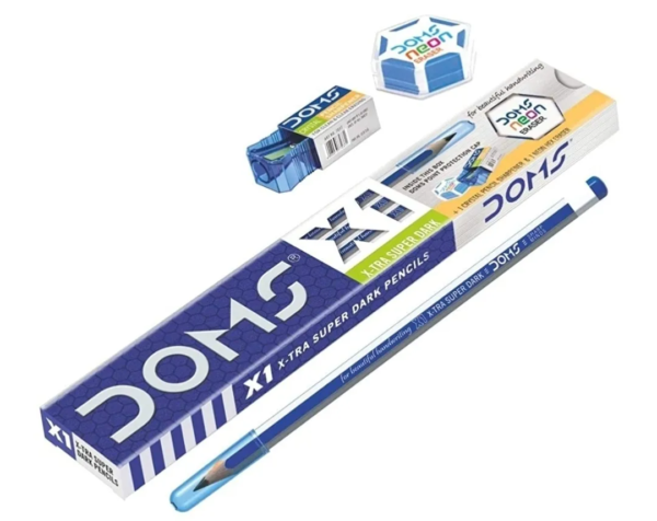 Doms X1 Pencil Pack of 10 Pencils