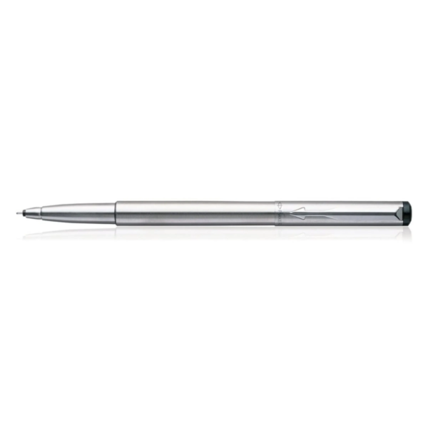 Parker Vector Stainless steel Chrome Trim Roller Ball Pen + Free Key Chain (Pack of 1) - Image 5
