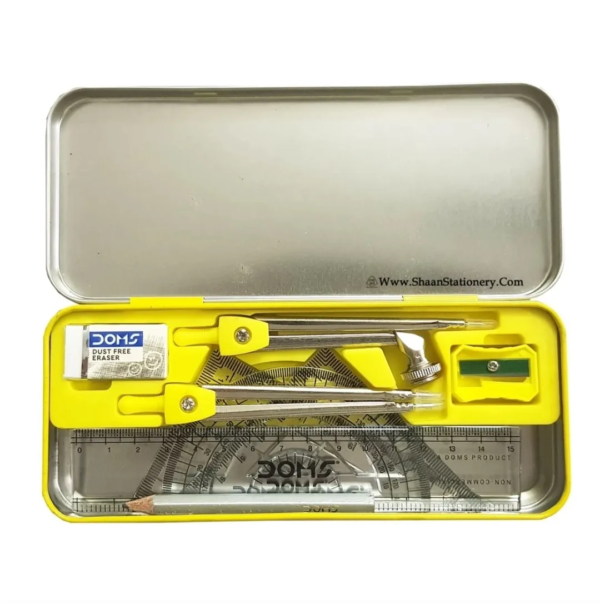 Doms Geomiti Mathematical Drawing Instrument geometry box - Image 3