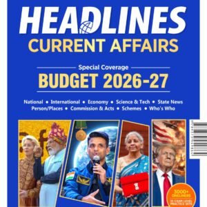 Headlines Current Affairs, Special Coverage Budget 2026-27 by Arihant Publications